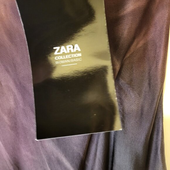 NWT Zara Tie-Dye Earth Tones Relaxed Flowy Limited Edition Maxi Dress Sz Small - Picture 7 of 10